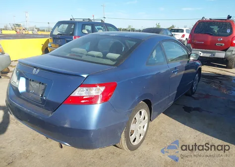 2007 Honda Civic Lx from USA, damaged, VIN 2HGFG12657H520425